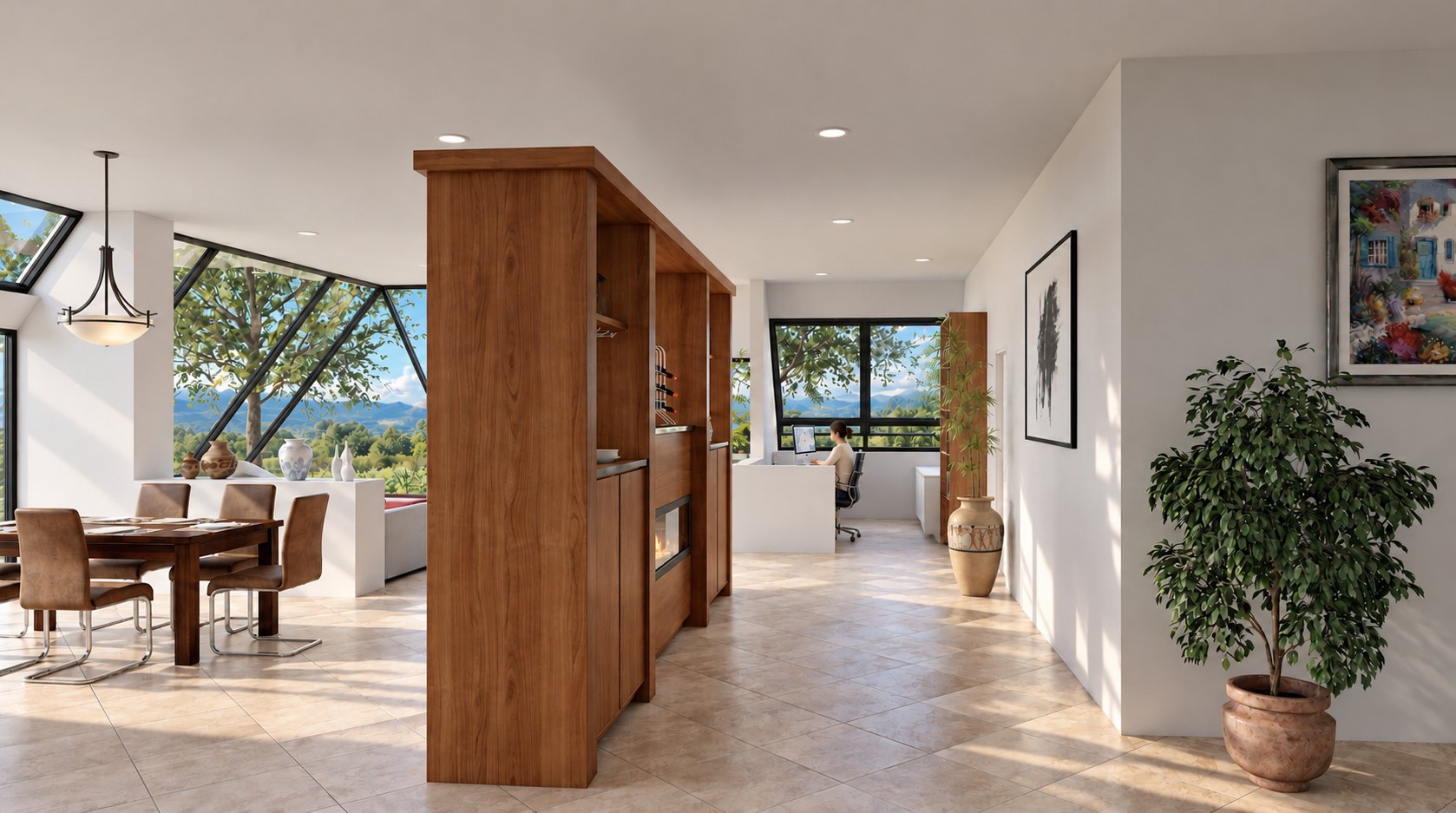 Apex House view from the entry
