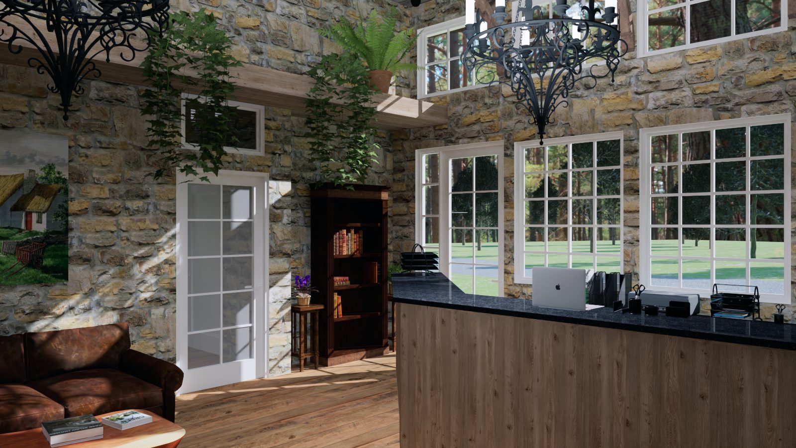 Reception lounge