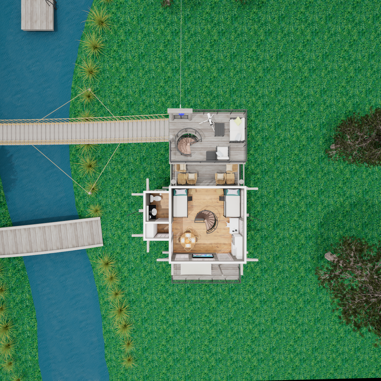 Floor plan of Kid's Clubhouse