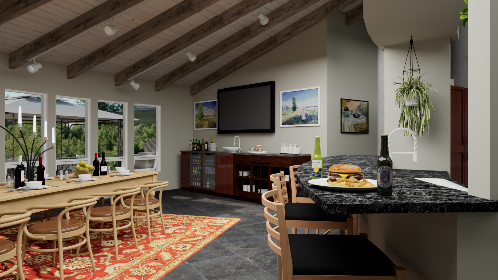 Round House casual dining bar